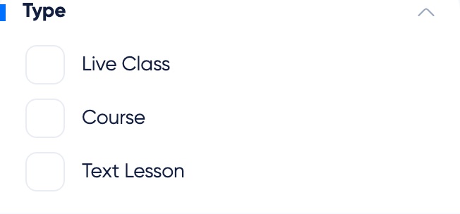 Course type